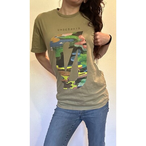 Underoath GREENGraphic T-shirt MEDIUM